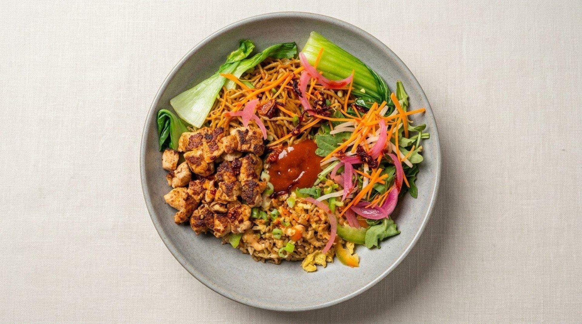 Soul food meets asian fusion