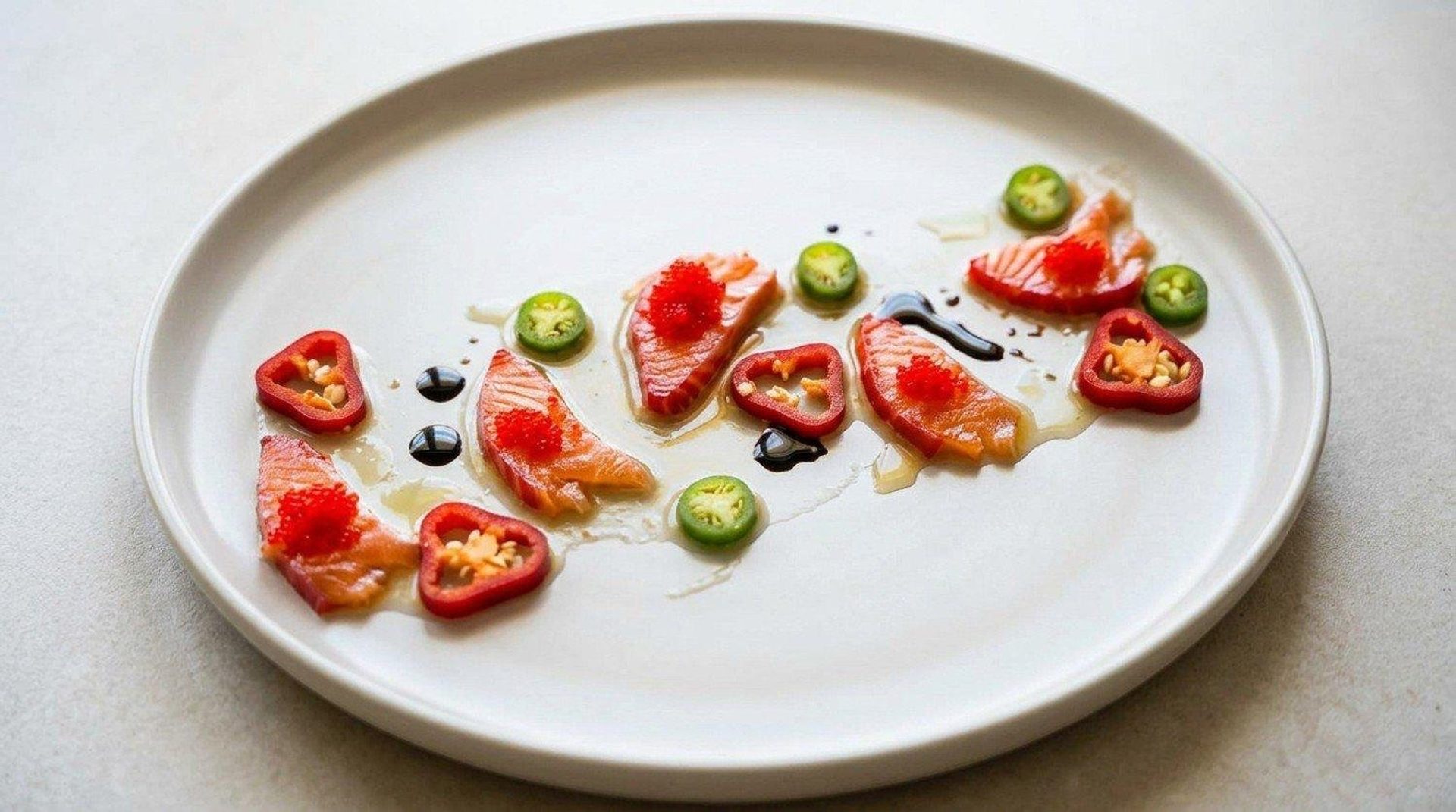 A table built around food