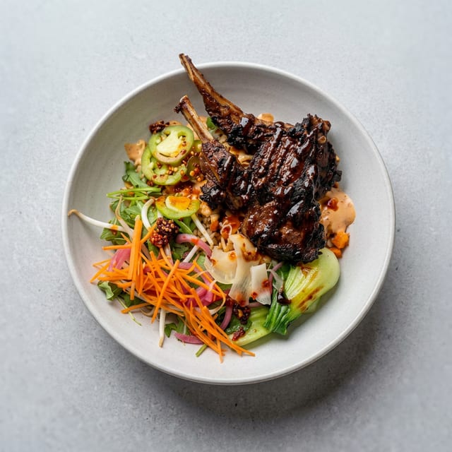 Lamb Chop Spicy Fried Rice.